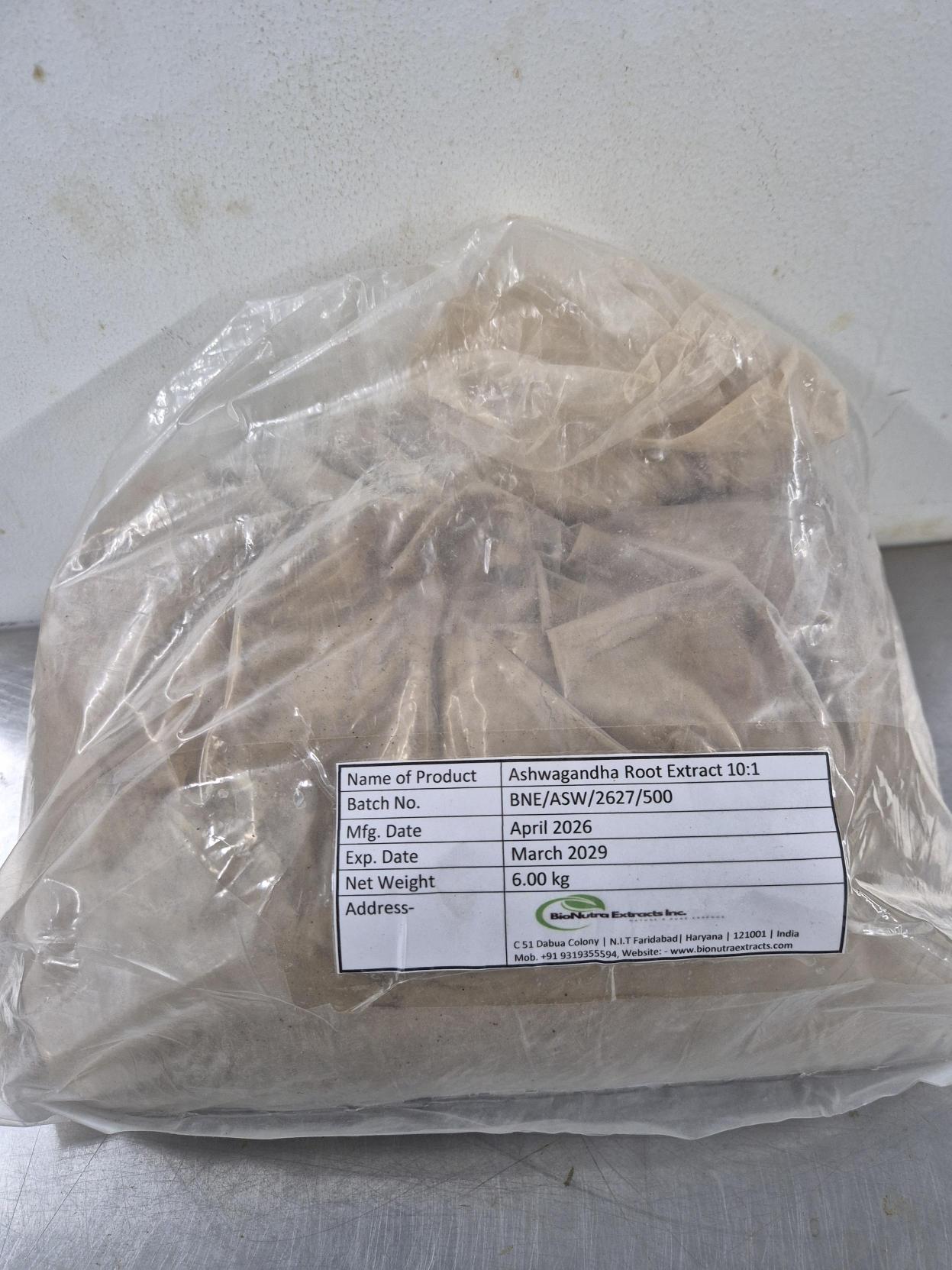 Ashwagandha Root Extract 10:1 - Y0986