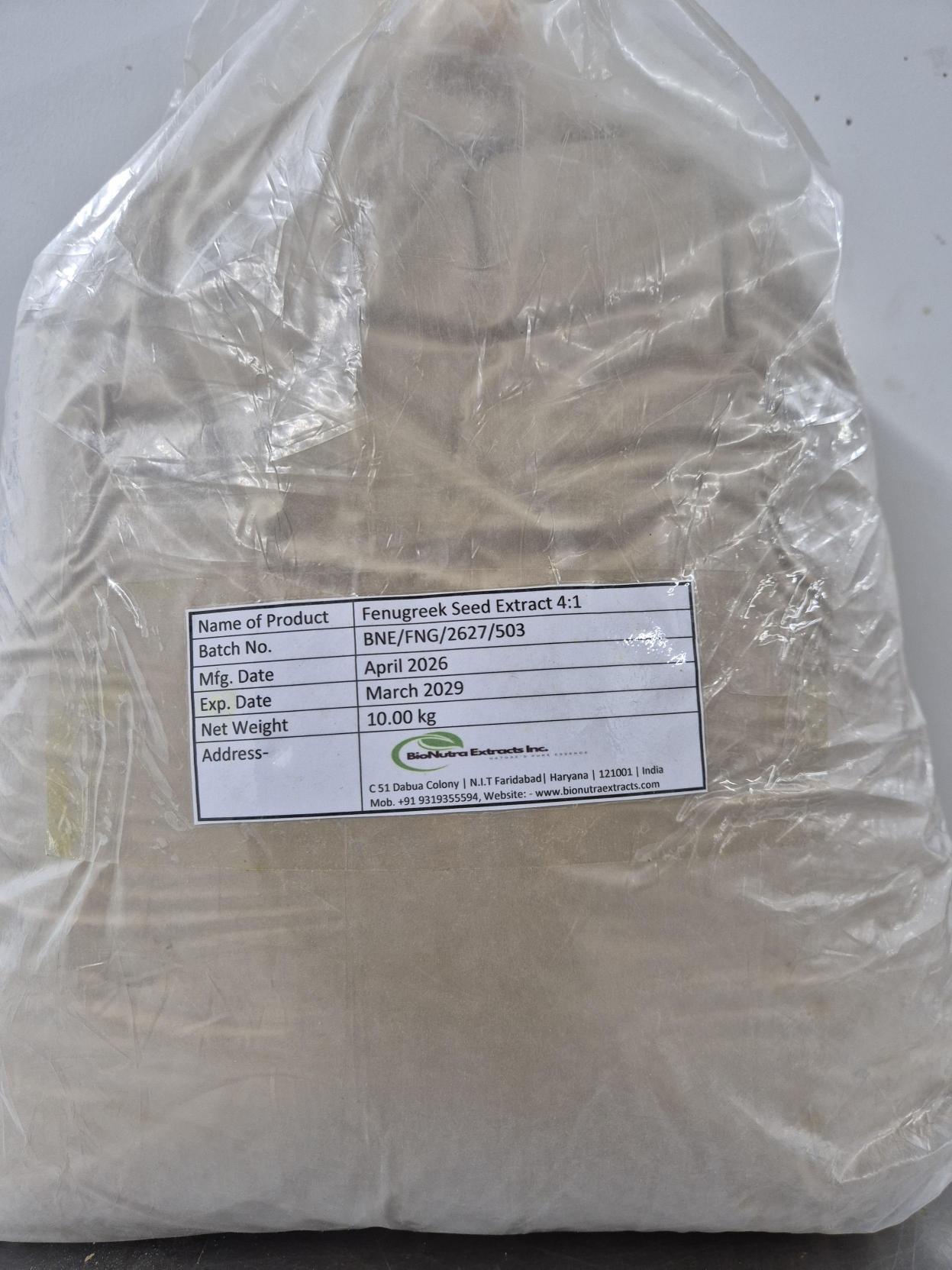 Fenugreek Seed Extract 4:1 - Y0989