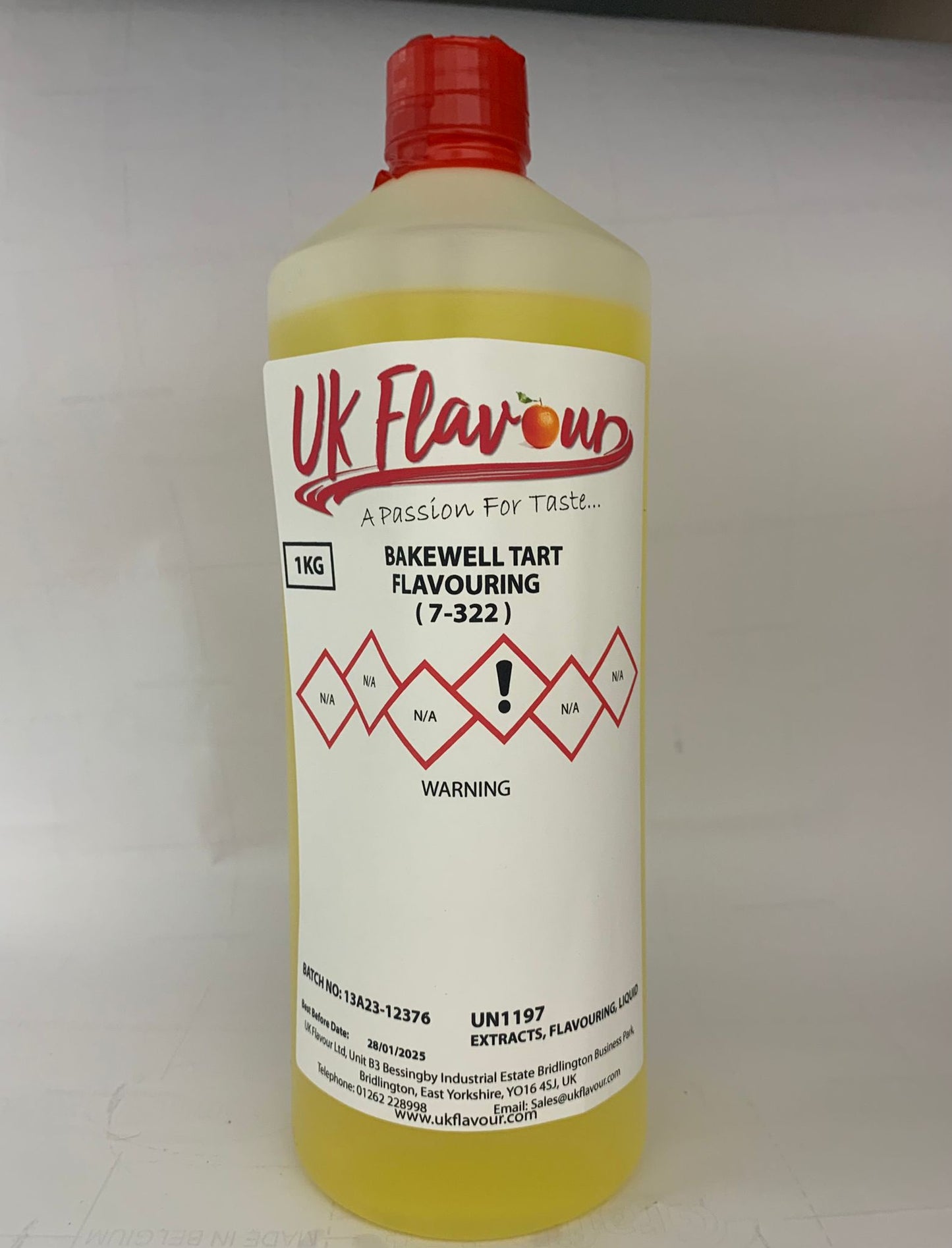 Bakewell Tart (7-322) Flavour Concentrate 1L - Y0043