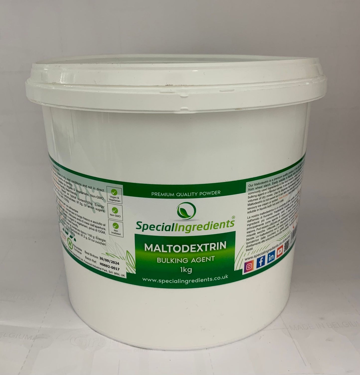 Tapioca Maltodextrin 500g - Y0458