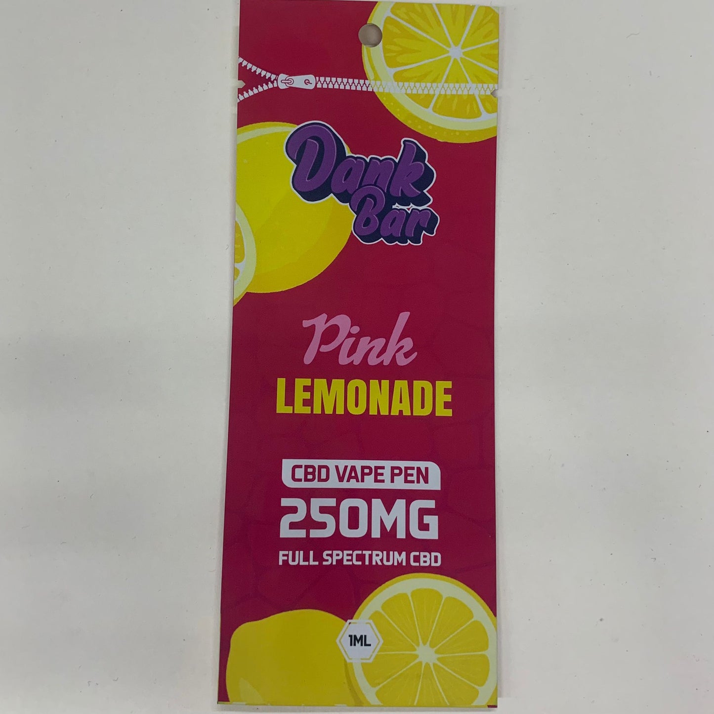 (250mg) Purple Dank Bar Cover Pouch - Pink Lemonade - X0105