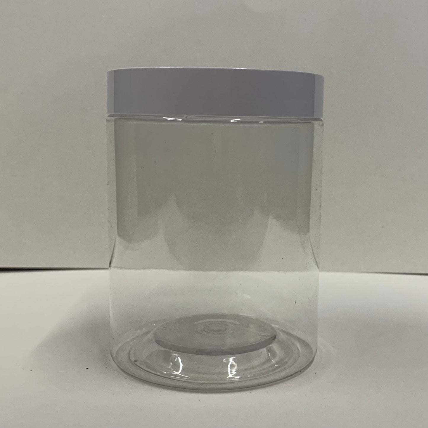 300ml PET Jar with White Lid - X0225