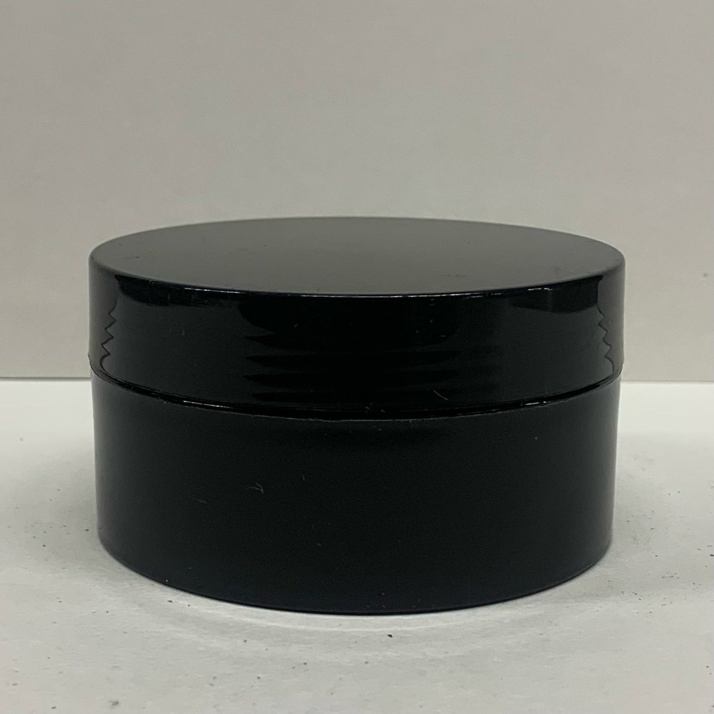 200ml Black Cosmetic Jar with Lid - X0291