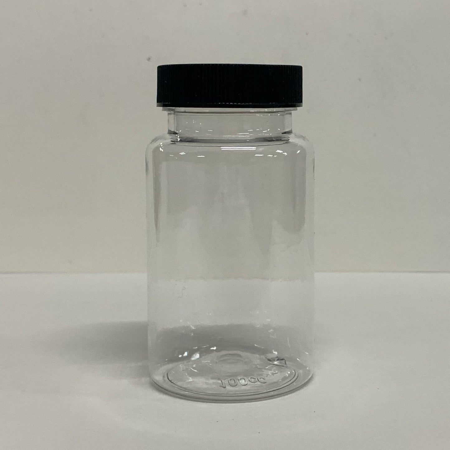 100cc Clear PET Bottle - X0296