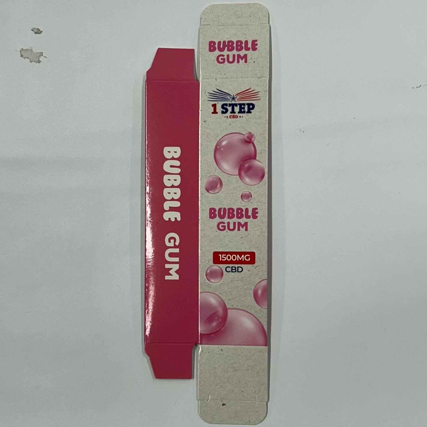 1 Step Disposable 1500mg 8ml Box - Bubblegum - X0403