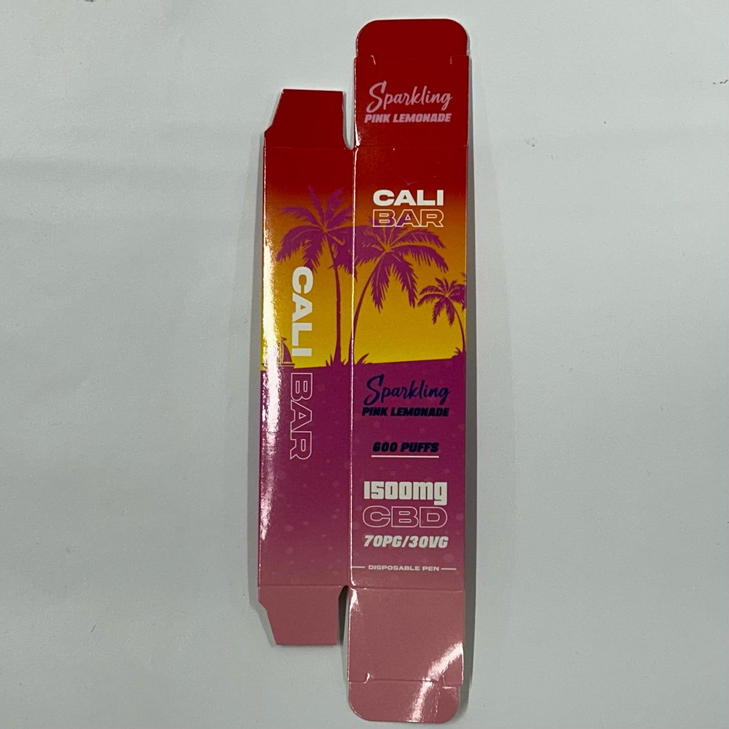 Cali Disposable 8ml 1500mg Sparkling Pink Lemonade BOX - X0437