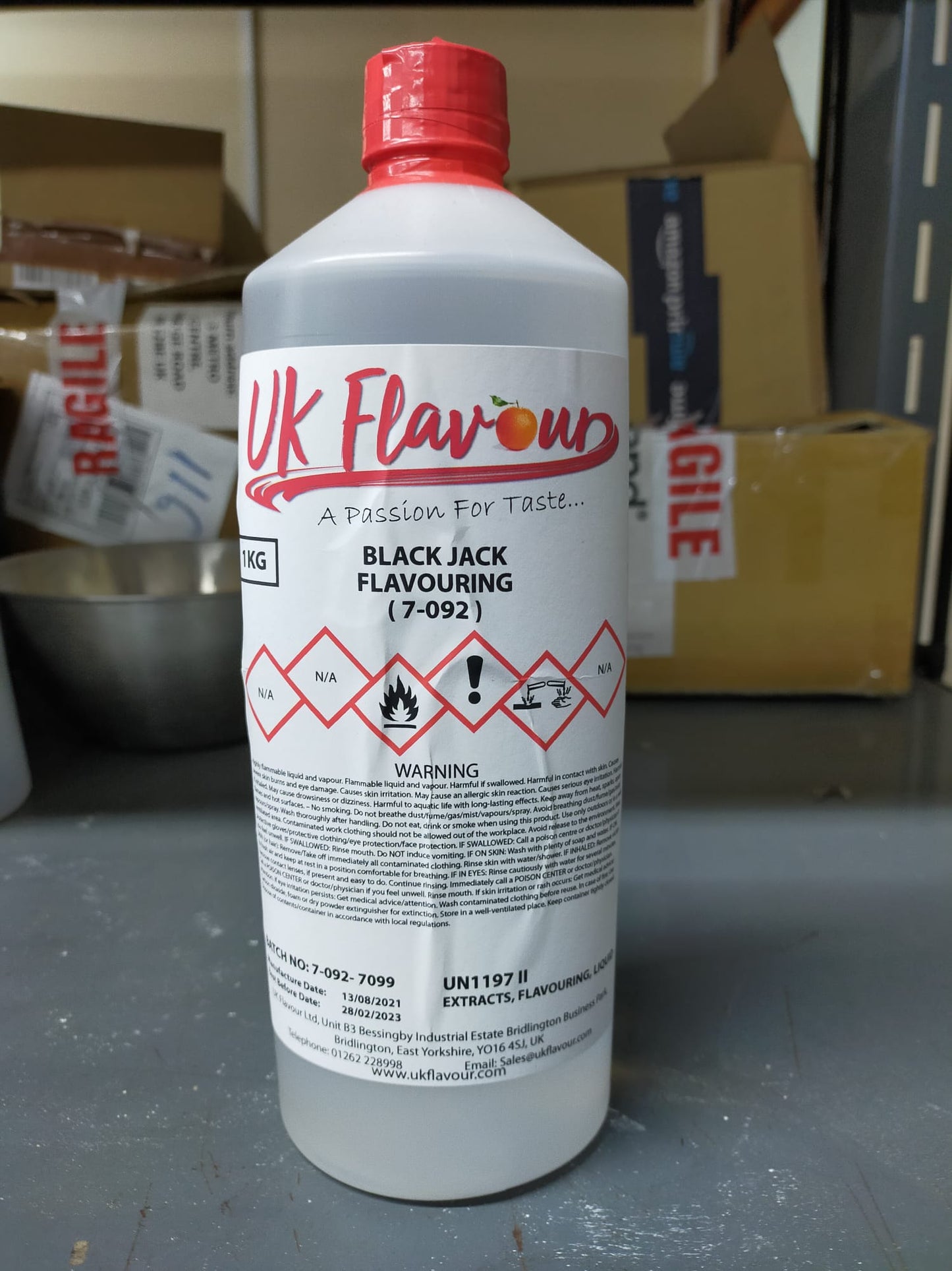 Black Jack (7-092) Flavour Concentrate 1L - Y0047