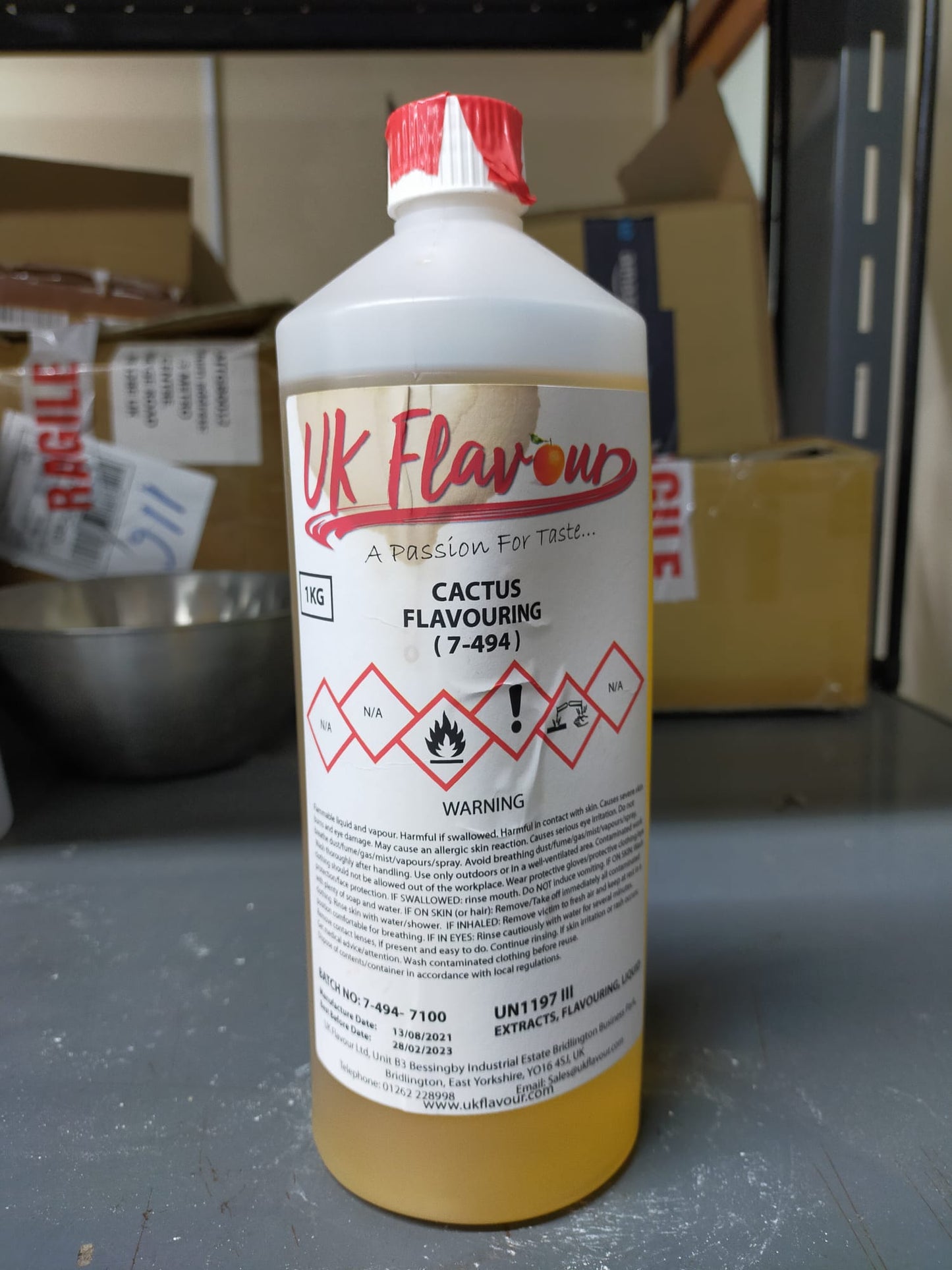 Cactus (7-494) Flavour Concentrate 1L - Y0057