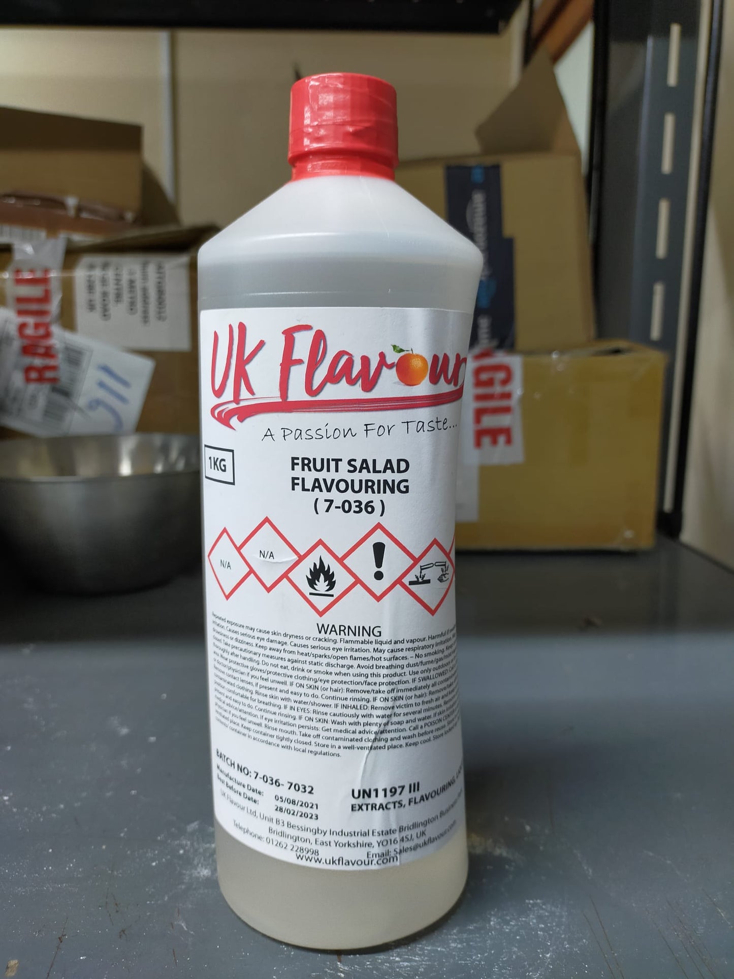 Fruit Salad (7-036) Flavour Concentrate 1L - Y0080