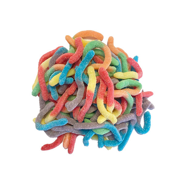 Non CBD Gummies Neon Worms - Y0221